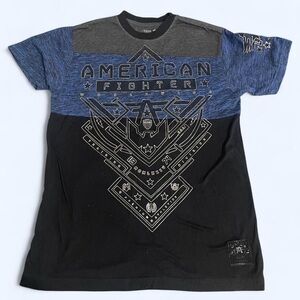 American Fighter Tri-Color Graphic Tee